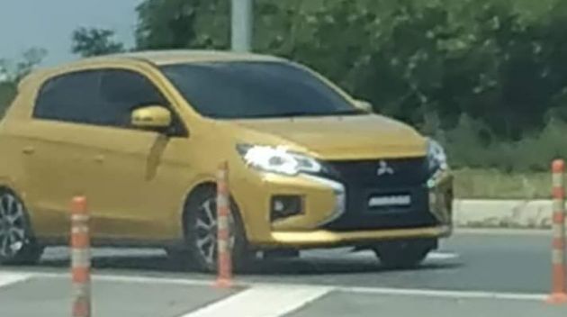 Mitsubishi Mirage dengan muka Dynamic Shield dijumpai di Thai, mungkin lancar bulan hadapan