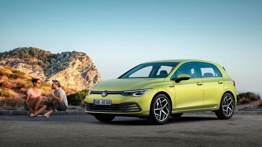 Volkswagen Golf Mk8 officially debuts – redesigned inside and out, new technologies, mild hybrid engines 1035474