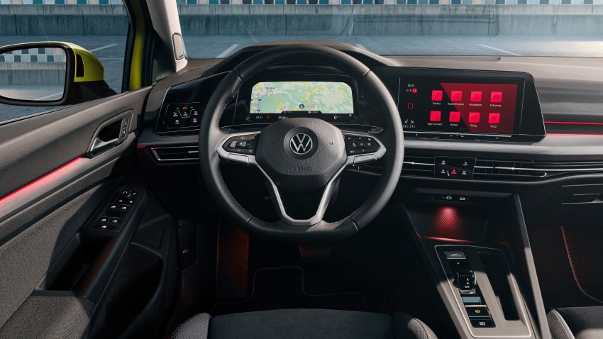Volkswagen Golf Mk8 officially debuts – redesigned inside and out, new technologies, mild hybrid engines 1035487