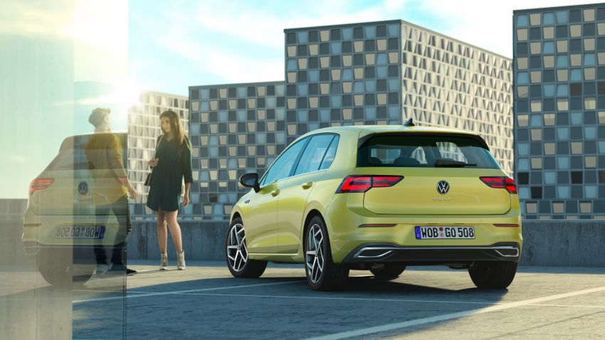 Volkswagen Golf Mk8 officially debuts – redesigned inside and out, new technologies, mild hybrid engines 1035463