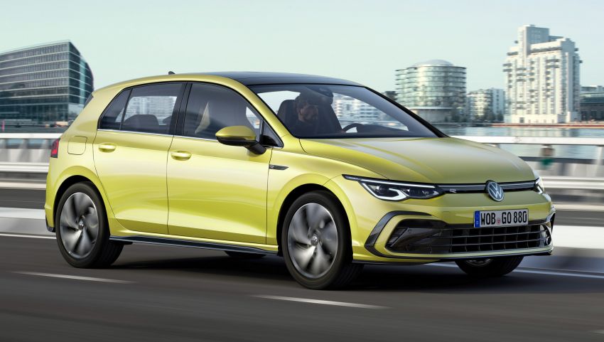 Volkswagen Golf Mk8 officially debuts – redesigned inside and out, new technologies, mild hybrid engines 1035498