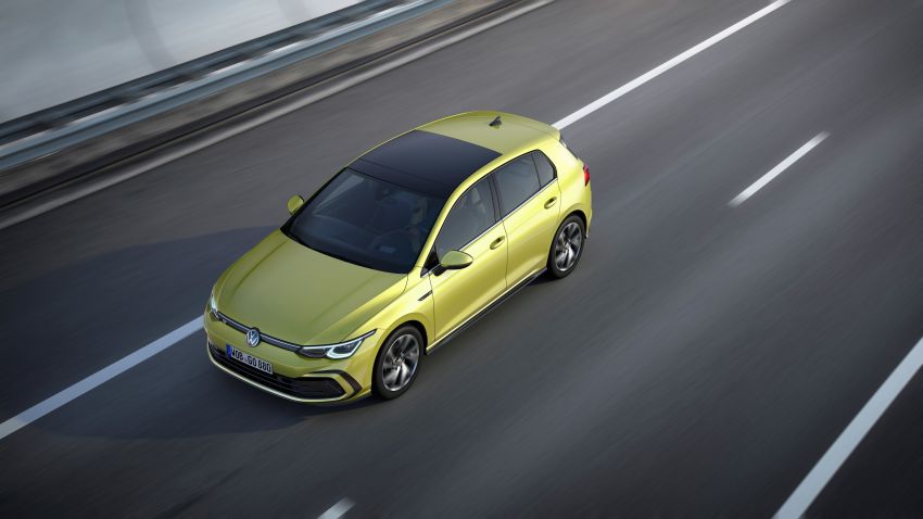 Volkswagen Golf Mk8 officially debuts – redesigned inside and out, new technologies, mild hybrid engines 1035500