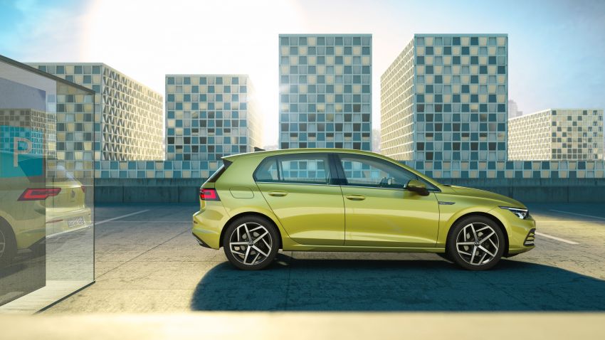 Volkswagen Golf Mk8 officially debuts – redesigned inside and out, new technologies, mild hybrid engines 1035464