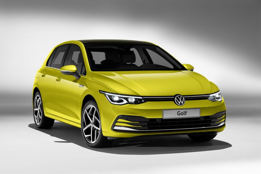 Volkswagen Golf Mk8 officially debuts – redesigned inside and out, new technologies, mild hybrid engines 1035501