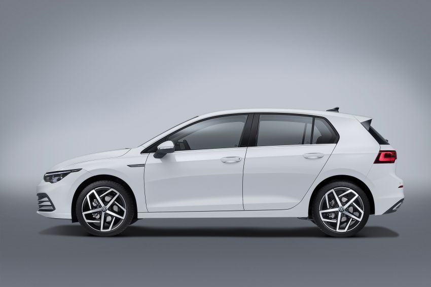 Volkswagen Golf Mk8 officially debuts – redesigned inside and out, new technologies, mild hybrid engines 1035520
