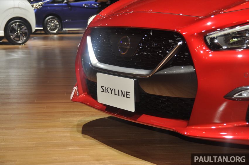 Tokyo 2019: Nissan Skyline GT V37 Hybrid <em>facelift</em> 2019 – ‘R35 4-Pintu’, 3.5L V6 hibrid berkuasa 306 PS/350 Nm 1035856