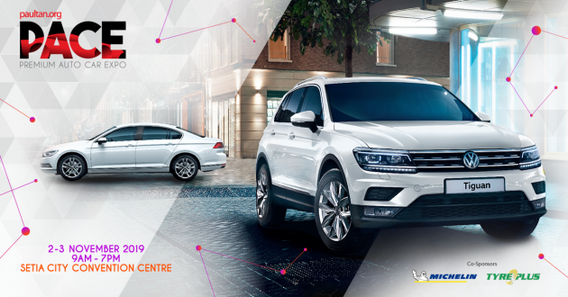 PACE 2019 – Get the Volkswagen Tiguan and Passat with a RM4,000 cash rebate, from RM1,579/month
