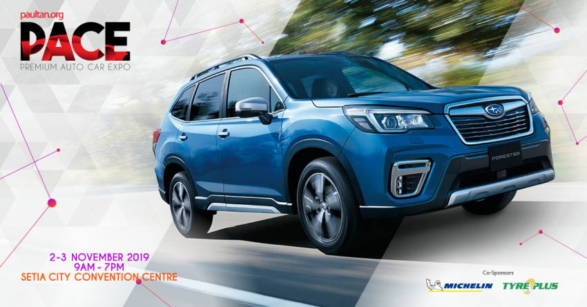 PACE 2019 – Buy a Subaru Forester with EyeSight and get a complimentary three-year maintenance package 1032551
