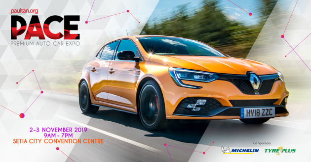 PACE 2019 – Get the new Renault Megane RS 280 Cup MT or EDC with up to RM15,000 overtrade value!