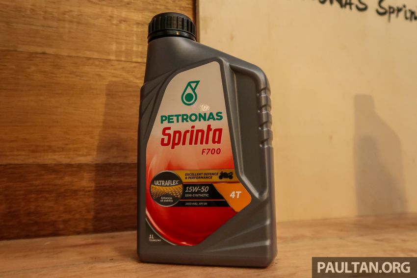 Petronas previews new Petronas Sprinta with Ultraflex motorcycle lubricant – pricing from RM15 to RM67 1037210