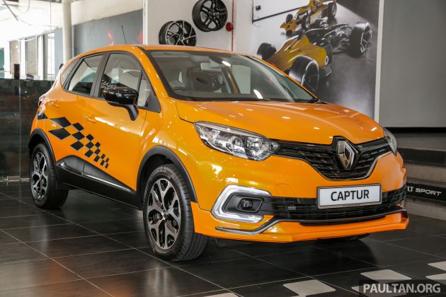 Renault Captur Trophy dalam imej RS bakal diperkenal