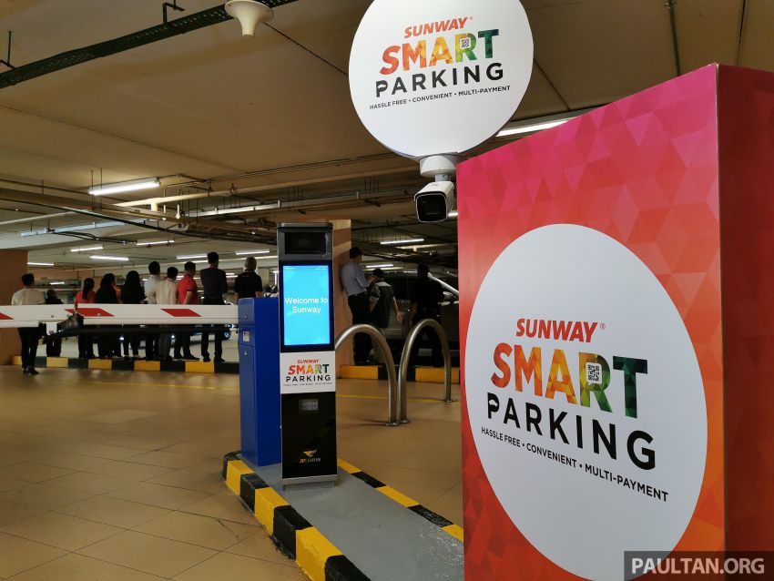 Sunway smart parking system with plate recognition previewed – multiple e-wallet options, Q1 2020 roll-out 1036526
