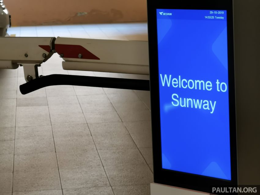 Sunway smart parking system with plate recognition previewed – multiple e-wallet options, Q1 2020 roll-out 1036527
