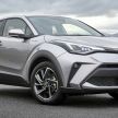 Toyota C-HR facelift debuts – new 2.0L hybrid variant