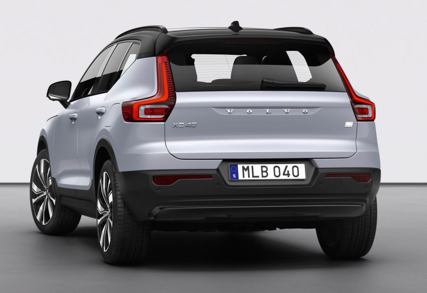Volvo XC40 Recharge debuts – 402 hp and 660 Nm; zero to 100 km/h in 4.9 seconds; 400 km EV range 1031771