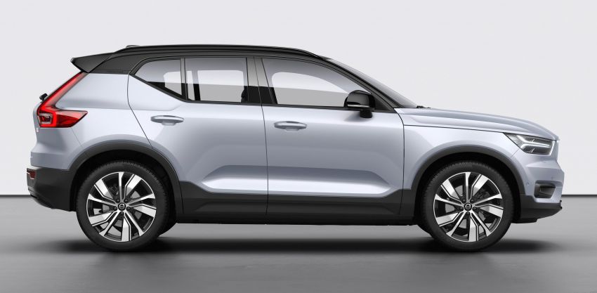 Volvo XC40 Recharge debuts – 402 hp and 660 Nm; zero to 100 km/h in 4.9 seconds; 400 km EV range 1031774