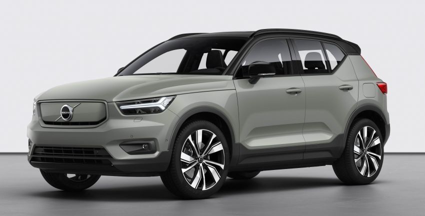 Volvo XC40 Recharge debuts – 402 hp and 660 Nm; zero to 100 km/h in 4.9 seconds; 400 km EV range 1031786