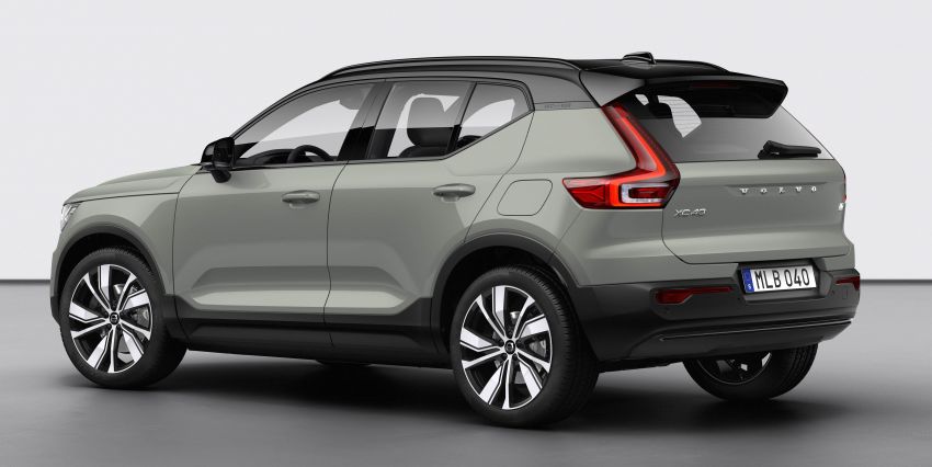Volvo XC40 Recharge debuts – 402 hp and 660 Nm; zero to 100 km/h in 4.9 seconds; 400 km EV range 1031788