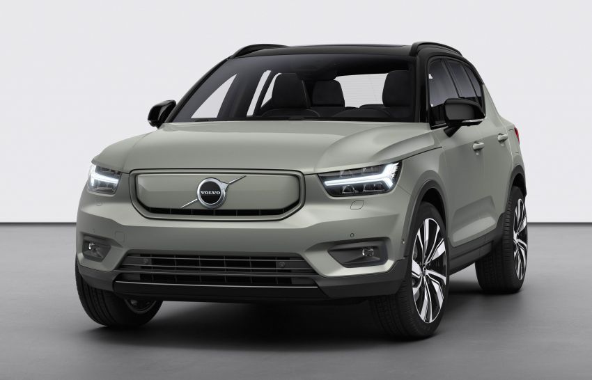Volvo XC40 Recharge debuts – 402 hp and 660 Nm; zero to 100 km/h in 4.9 seconds; 400 km EV range 1031789