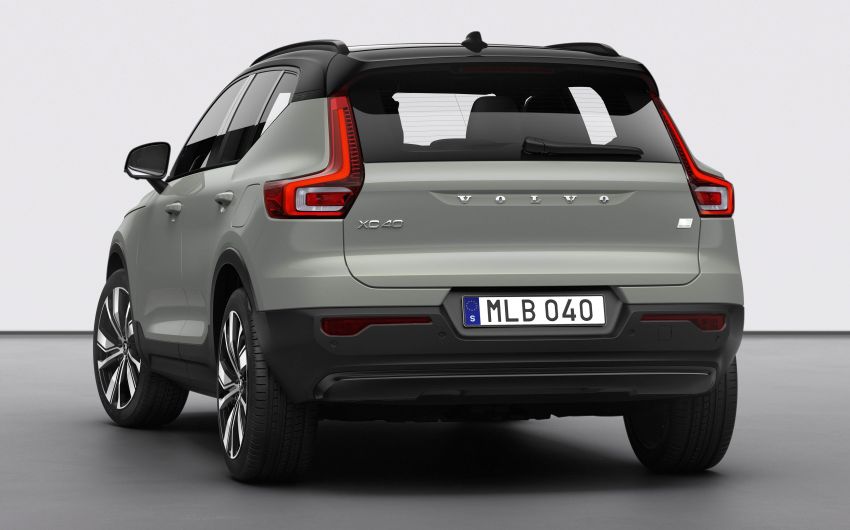 Volvo XC40 Recharge debuts – 402 hp and 660 Nm; zero to 100 km/h in 4.9 seconds; 400 km EV range 1031792