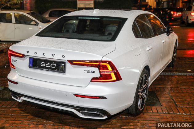 Volvo S60 T8 Twin Engine R-Design dilancarkan di Malaysia – 2.0L plug-in hybrid, 407 hp/640 Nm, RM296k