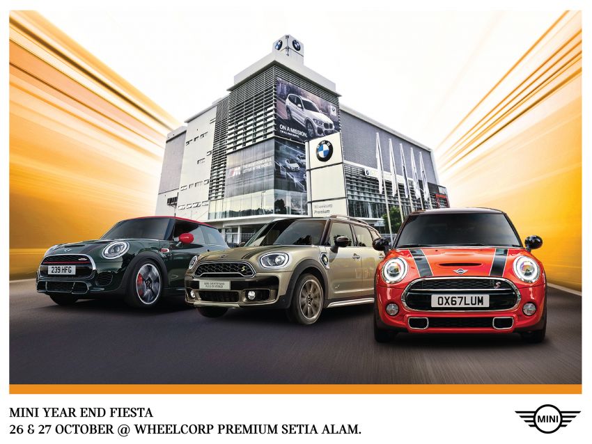 AD: Wheelcorp Premium Setia Alam Year End Fiesta – deals on BMW, MINI; attractive financing rates, gifts! 1032337