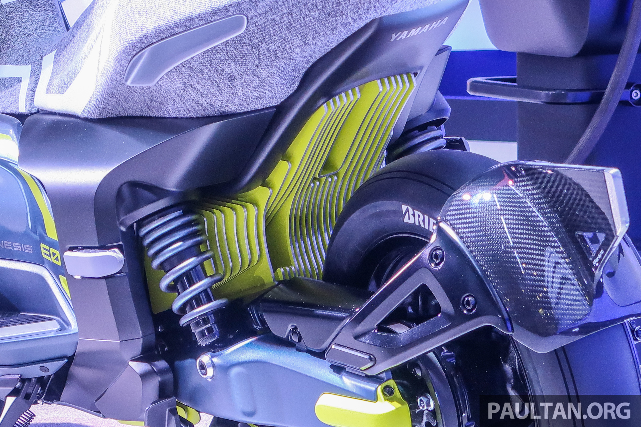 Tokyo 2019: Yamaha Genesis E01, E02 skuter elektrik futuristik yang