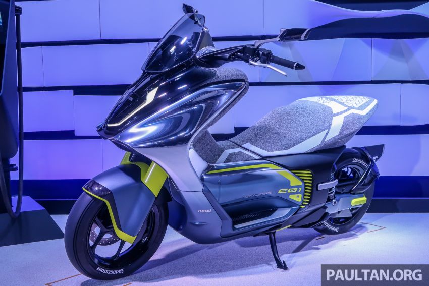 Tokyo 2019: Yamaha Genesis E01, E02 skuter elektrik futuristik yang seperti sudah sedia untuk pasaran Image #1035371