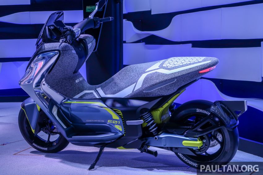 Tokyo 2019: Yamaha Genesis E01, E02 skuter elektrik futuristik yang seperti sudah sedia untuk pasaran 1035370