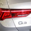 Audi Q3 2019 dipamerkan di PACE 2019 – 1.4 TFSI S tronic, 147 hp/250 Nm, harga dari RM270k