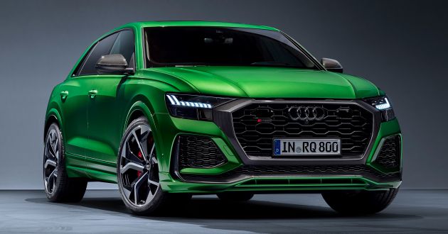 Audi RS Q8 guna enjin V8 4.0L, kuasa 600 PS, 800 Nm