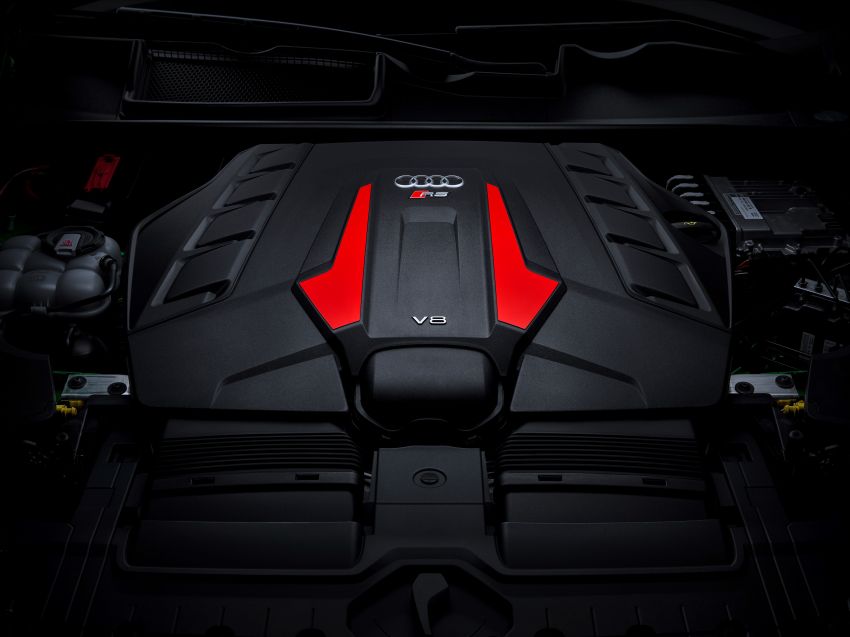 Audi RS Q8 guna enjin V8 4.0L, kuasa 600 PS, 800 Nm 1050391