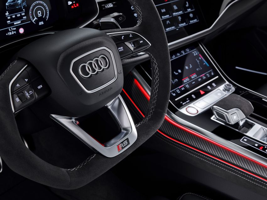 Audi RS Q8 guna enjin V8 4.0L, kuasa 600 PS, 800 Nm 1050393