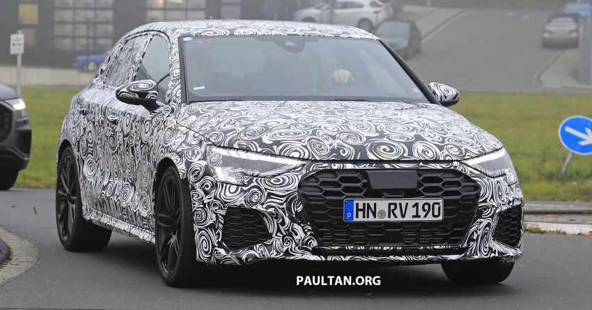 SPIED: 2020 Audi RS3 seen testing at the Nürburgring 1039943