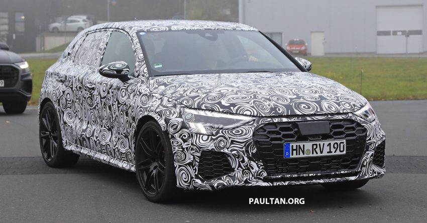SPIED: 2020 Audi RS3 seen testing at the Nürburgring 1039944