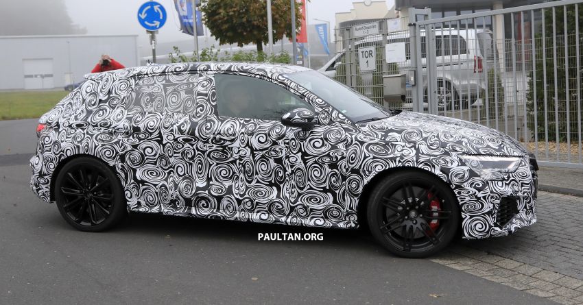 SPIED: 2020 Audi RS3 seen testing at the Nürburgring 1039947