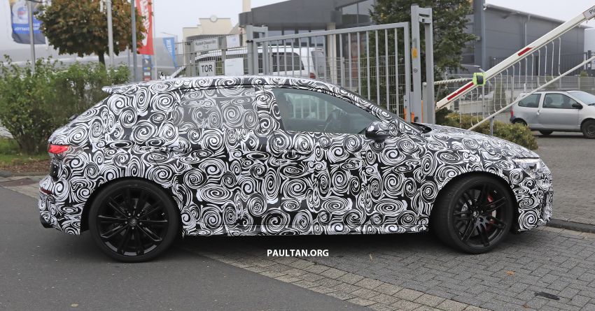 SPIED: 2020 Audi RS3 seen testing at the Nürburgring 1039948
