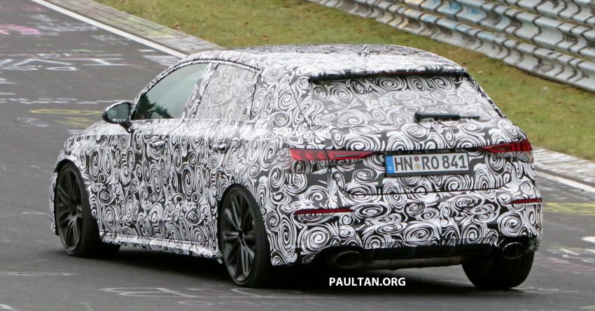 SPIED: 2020 Audi RS3 seen testing at the Nürburgring 1039978