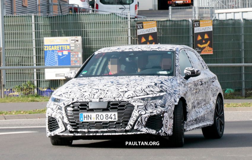 SPIED: 2020 Audi RS3 seen testing at the Nürburgring 1039982
