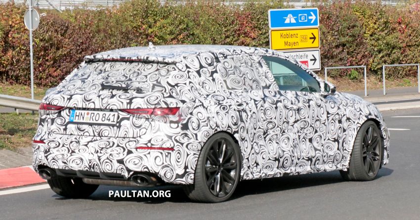 SPIED: 2020 Audi RS3 seen testing at the Nürburgring 1039986