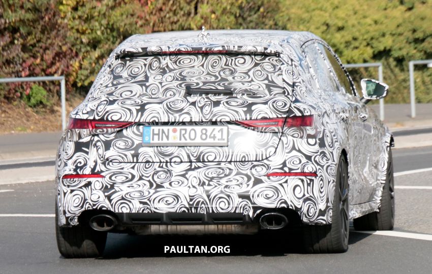 SPIED: 2020 Audi RS3 seen testing at the Nürburgring 1039987