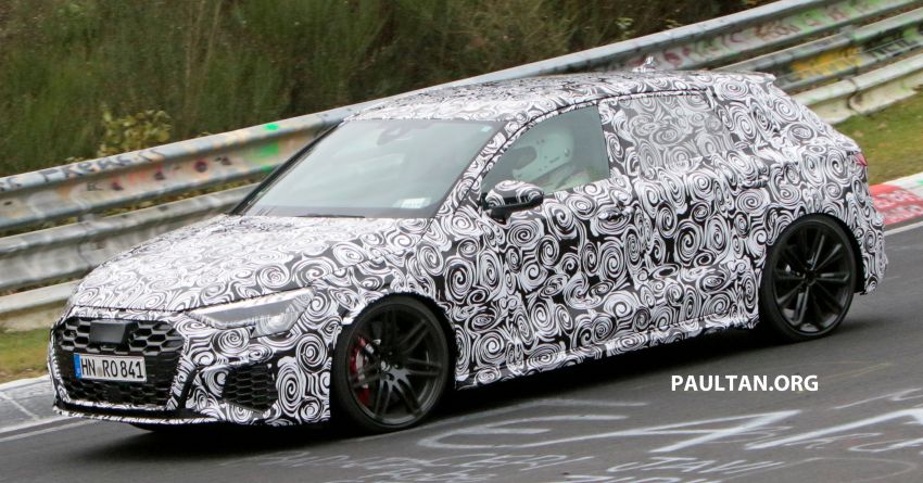 SPIED: 2020 Audi RS3 seen testing at the Nürburgring 1039973