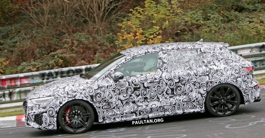 SPIED: 2020 Audi RS3 seen testing at the Nürburgring 1039975