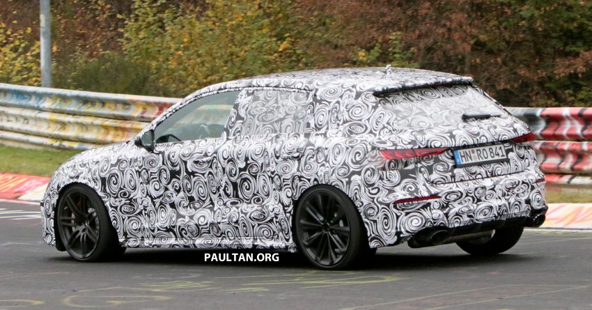 SPIED: 2020 Audi RS3 seen testing at the Nürburgring 1039976