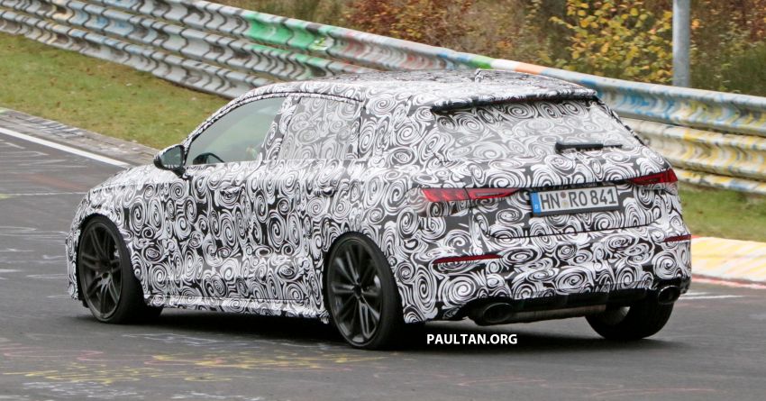 SPIED: 2020 Audi RS3 seen testing at the Nürburgring 1039977