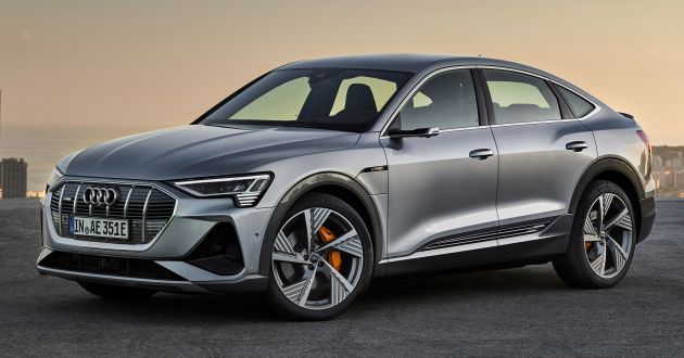 Audi e-tron Sportback – SUV coupe EV 355 hp, 561 Nm