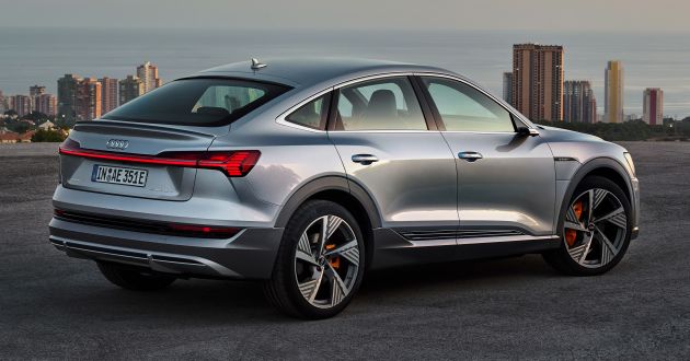 Audi e-tron Sportback – SUV coupe EV 355 hp, 561 Nm