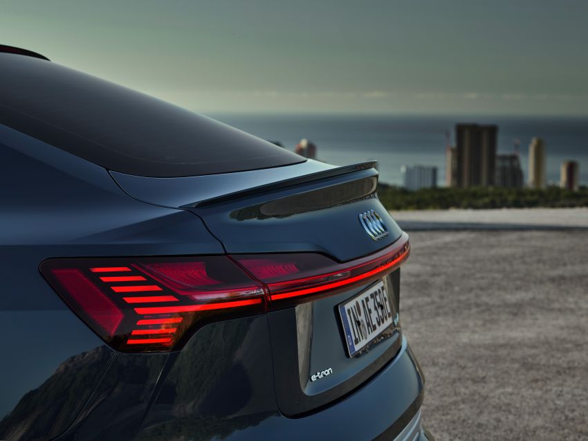 2020 Audi e-tron Sportback – sleek SUV coupe debuts with 355 hp, 561 Nm; 0-100 km/h in 6.6s, 446 km range 1048529