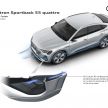 Audi e-tron Sportback – SUV coupe EV 355 hp, 561 Nm