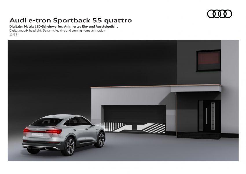 Audi e-tron Sportback – SUV coupe EV 355 hp, 561 Nm 1049024